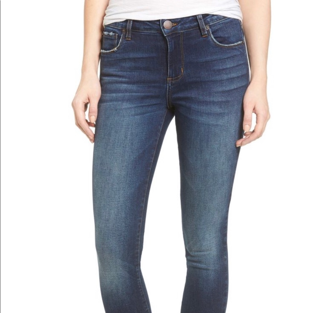 STS blue Emma crop jeans